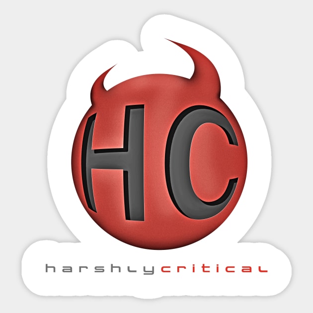 HarshlyCritical Sticker by John Wolfe